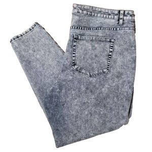 Lane Bryant High-Rise Ultimate Stretch Light Acid Wash Skinny Ankle Jeans 20
